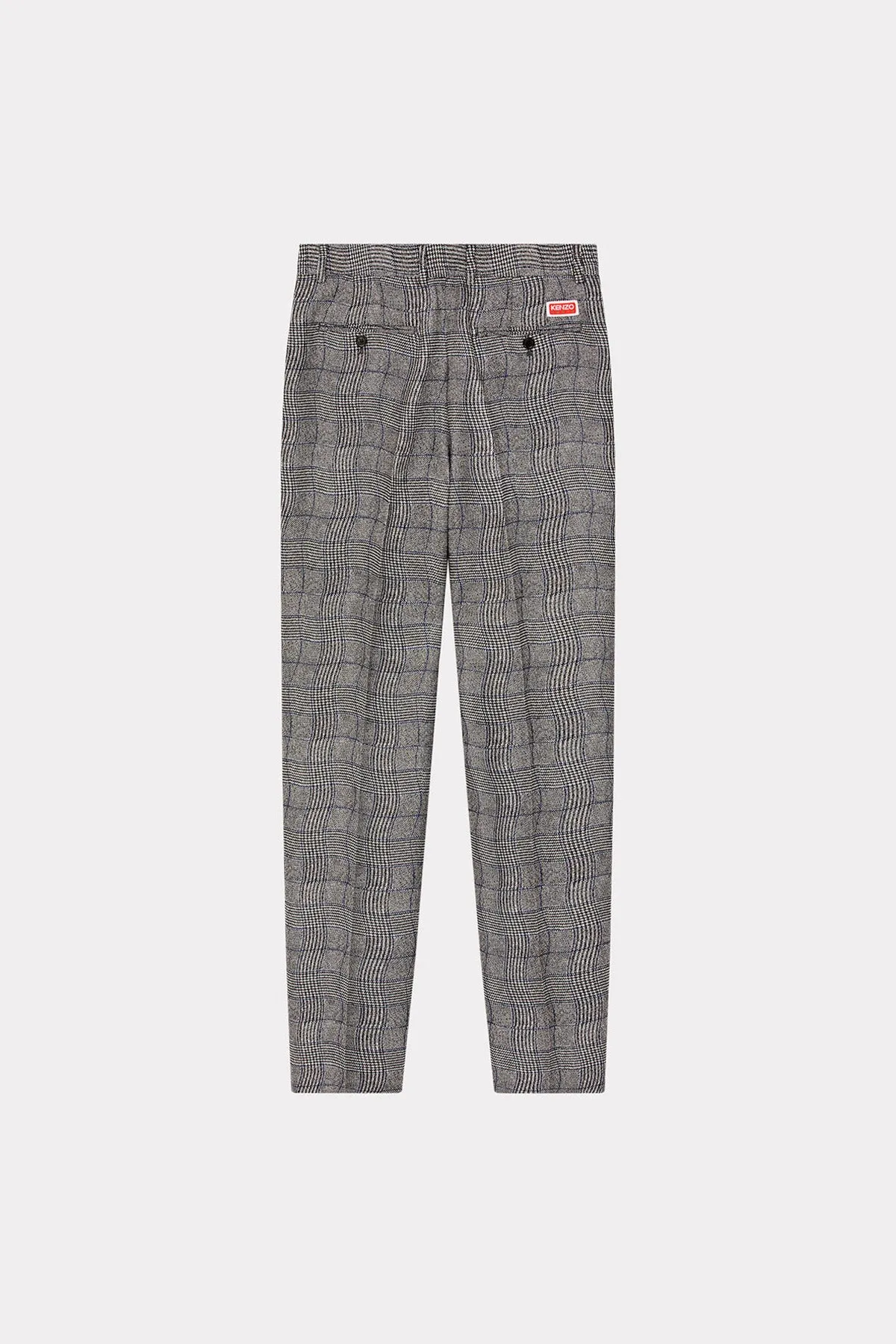 KENZO | WAVY CHECK TROUSERS