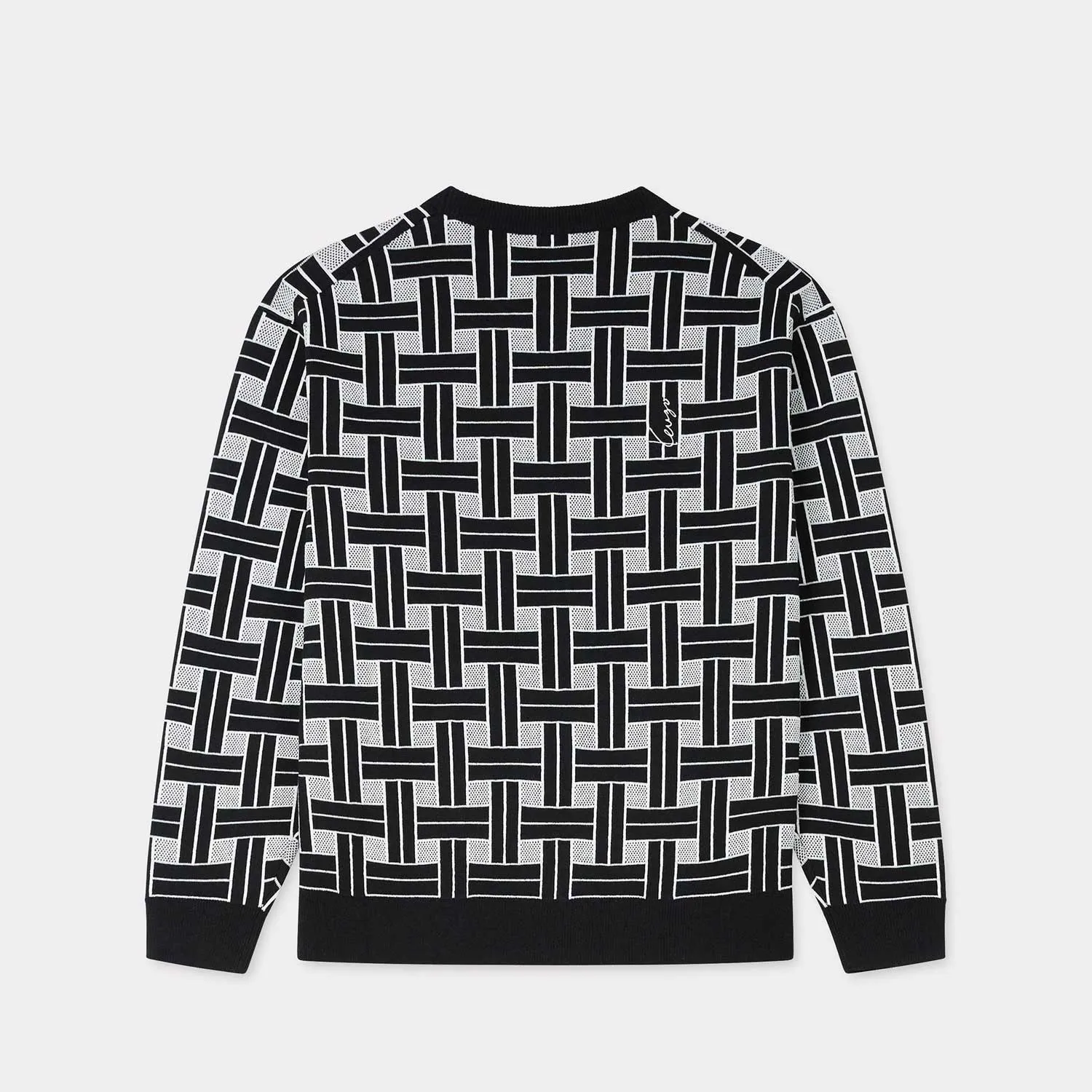 Kenzo WEAVE JUMPER, Black 