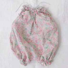 Kids Maki Baby Esme Balloon Romper - Pink Flowers