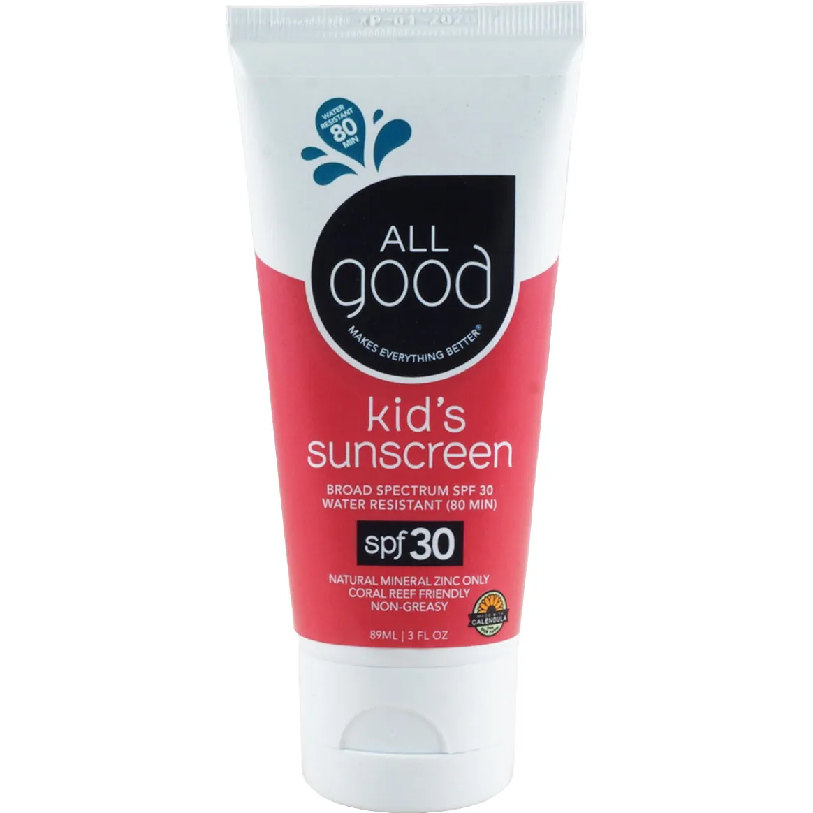 Kids Sunscreens Lotion -  All Good Kids Sunscreen Lotion, SPF 30 Water Resistant  3 oz Tube