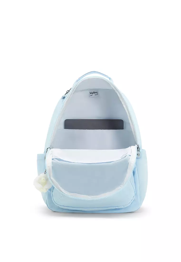 Kipling Kipling SEOUL Frost Blue Bl Backpack