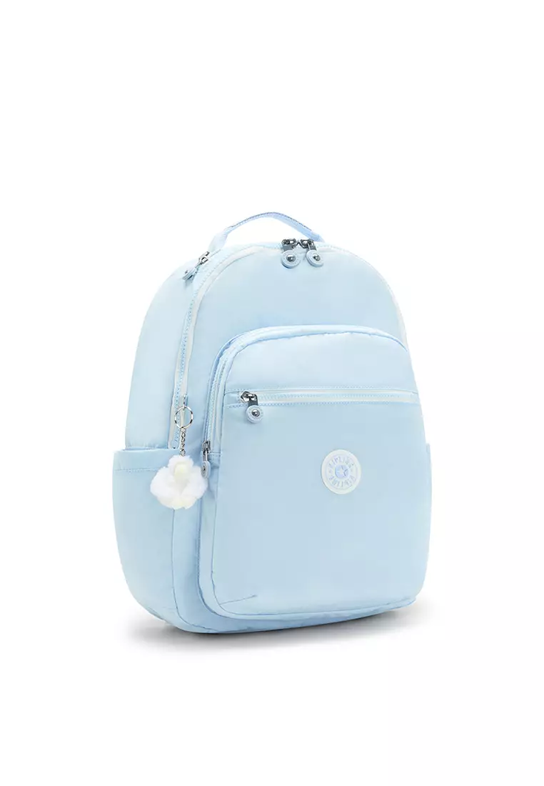 Kipling Kipling SEOUL Frost Blue Bl Backpack