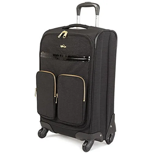 Kipling Women'S Ronan Carry-On Wheeled Luggage One Size Black Patent Combo