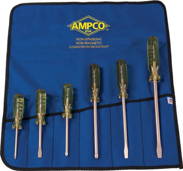Kit Screwdriver 6 Piece - Non-Sparking, Non-Magnetic M-39