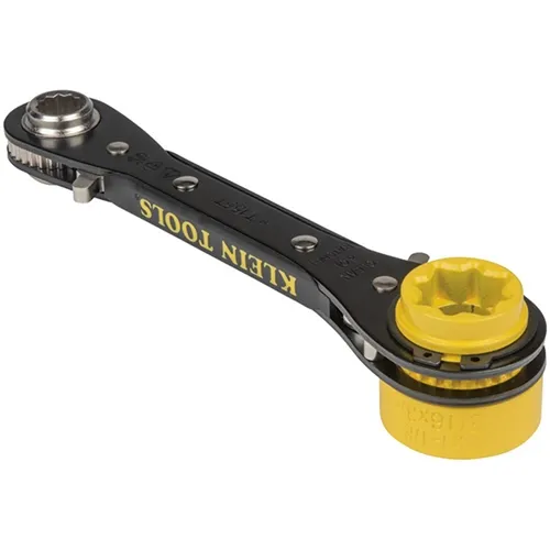 Klein 5-in-1 Lineman's Wrench KT155T & FREE LED Headlamp