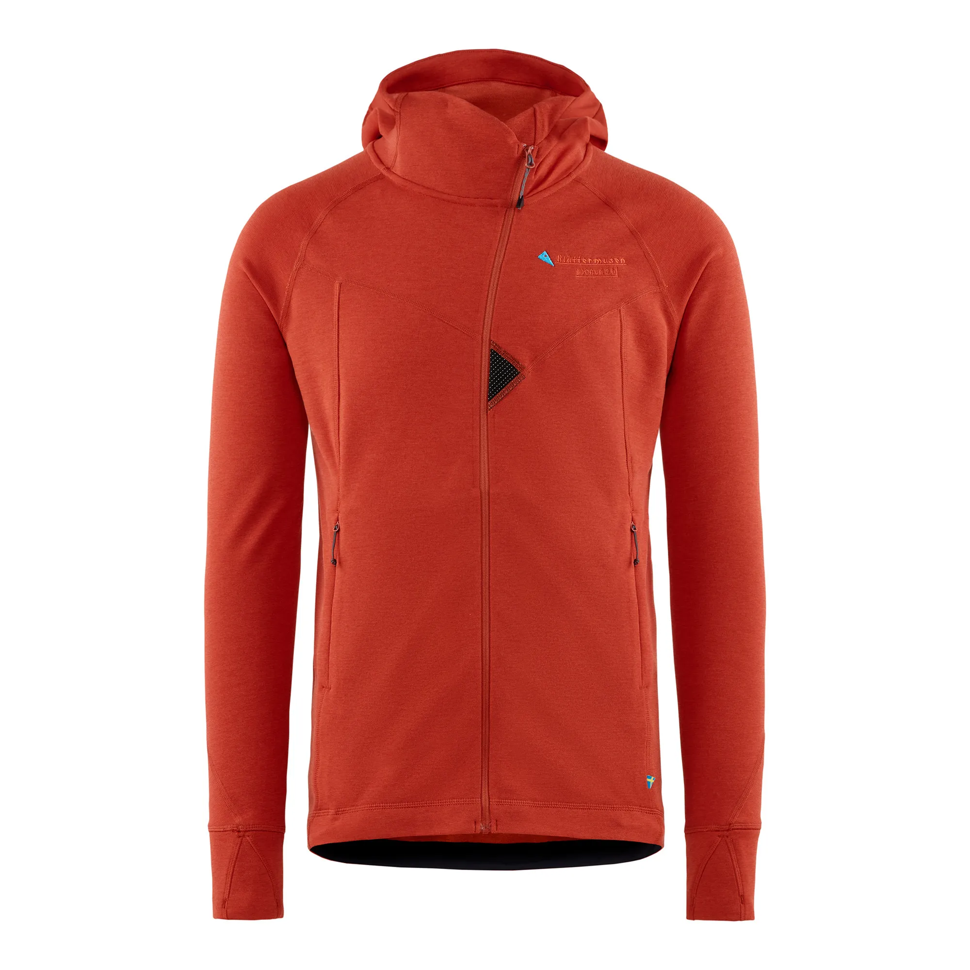 Klättermusen Njorun 2.0 Hoodie Men's Dark Redwood | Buy Klättermusen Njorun 2.0 Hoodie Men's Dark Redwood here | Outno