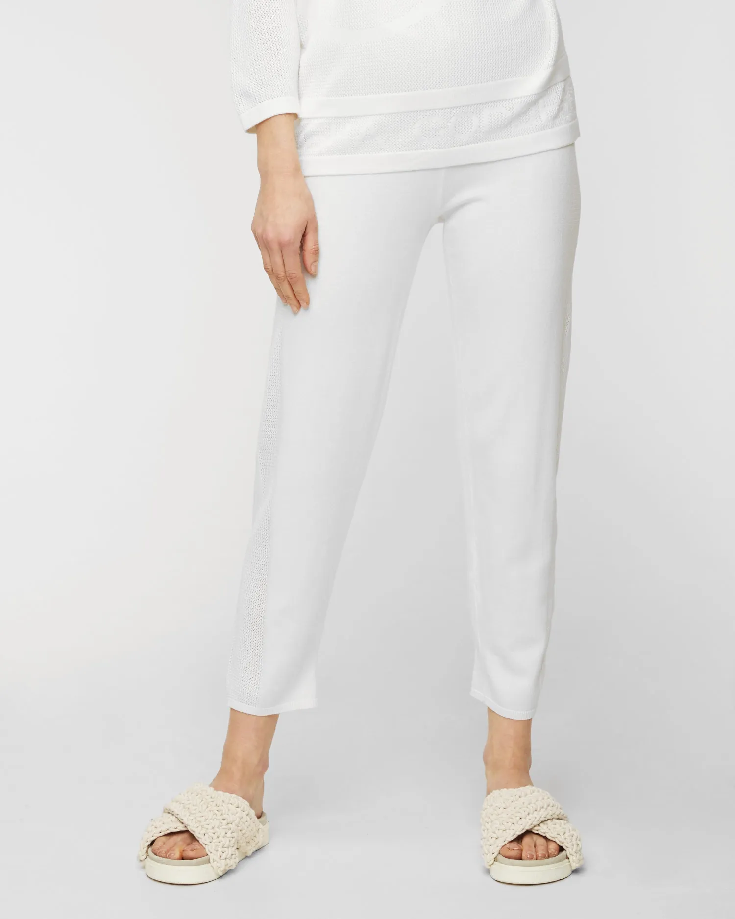 Knit-fabric trousers Deha D83847-10001