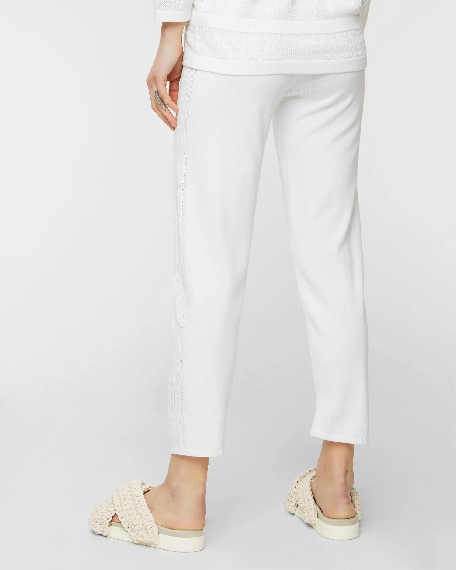 Knit-fabric trousers Deha D83847-10001