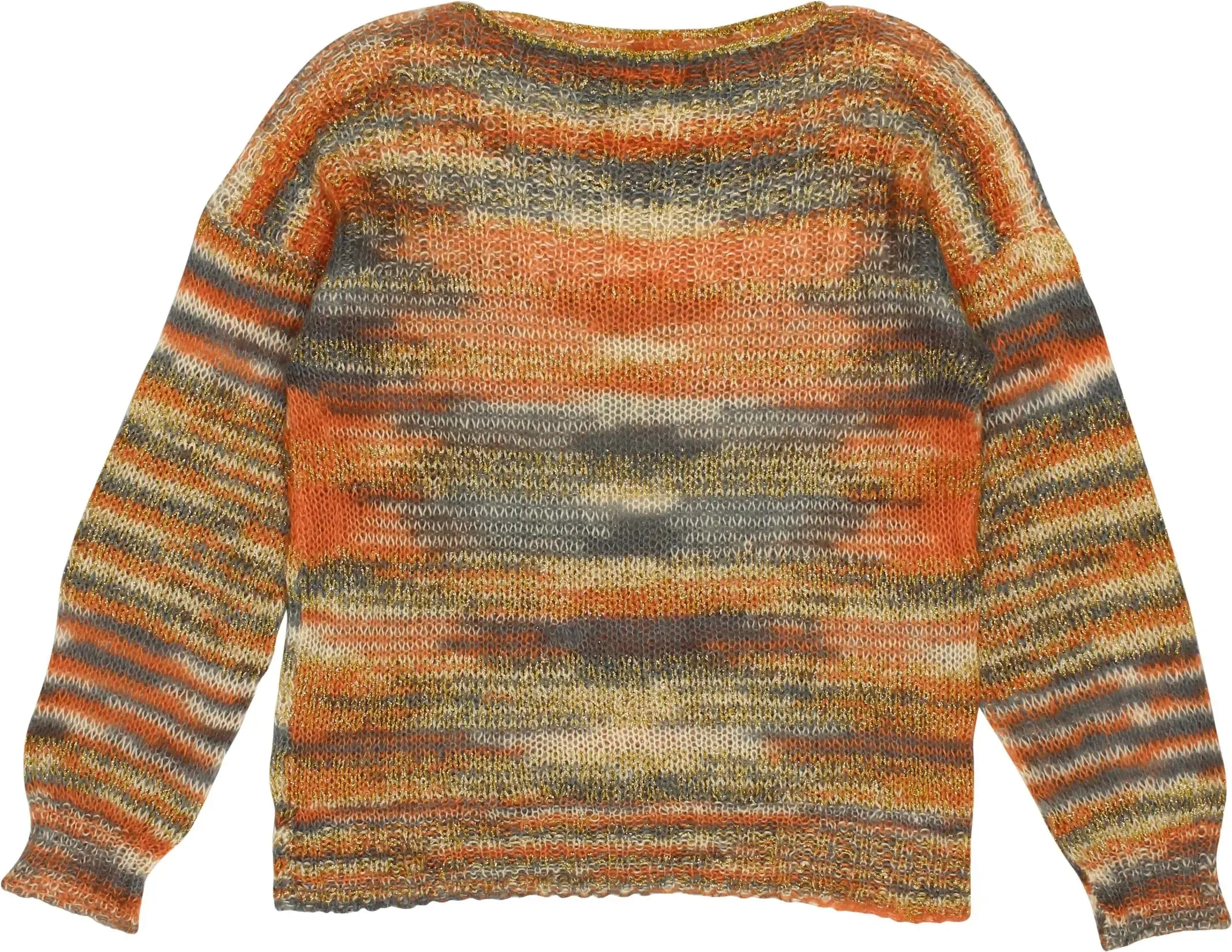 Knitted Jumper with Lurex | ThriftTale