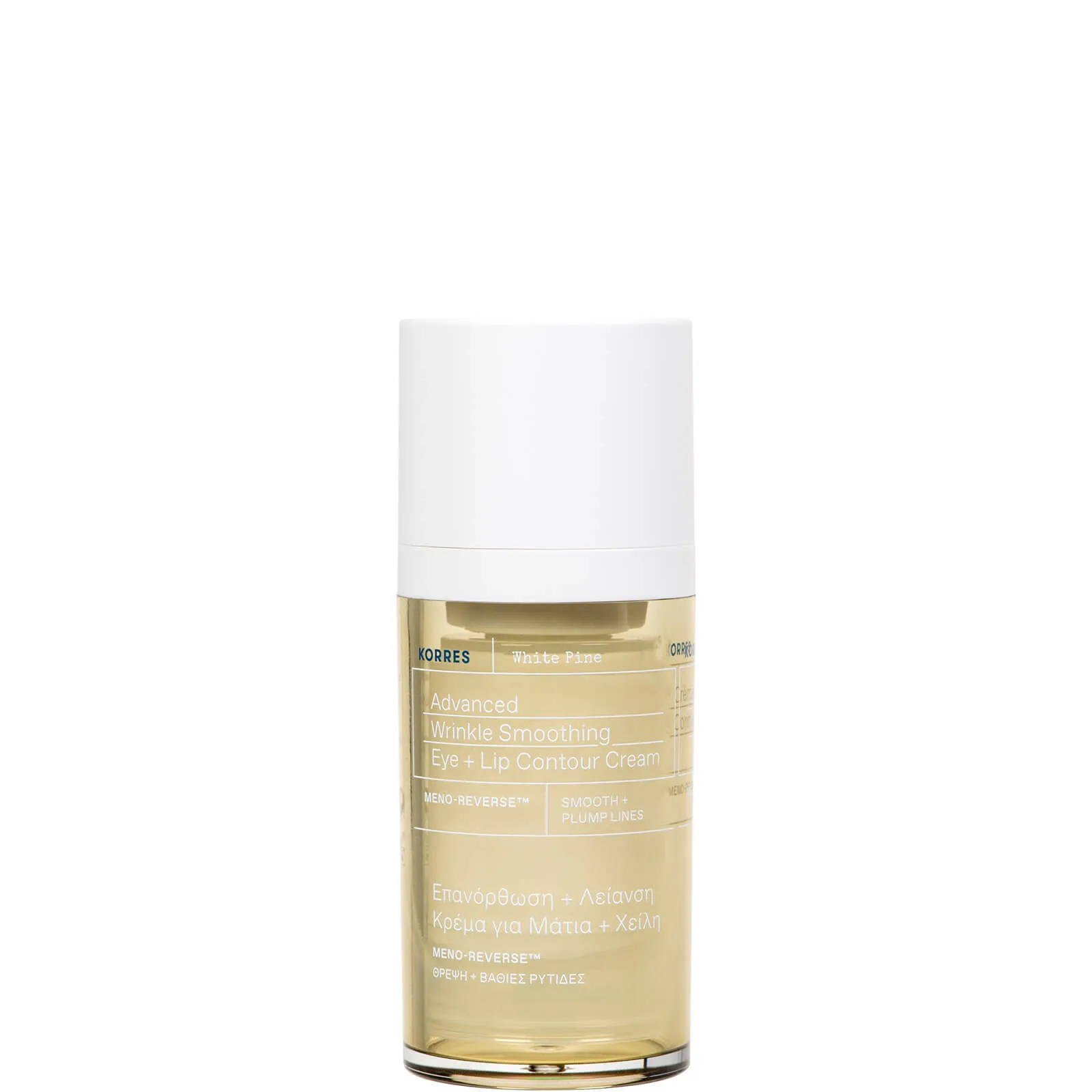 KORRES White Pine Eye & Lips Cream - 15ml