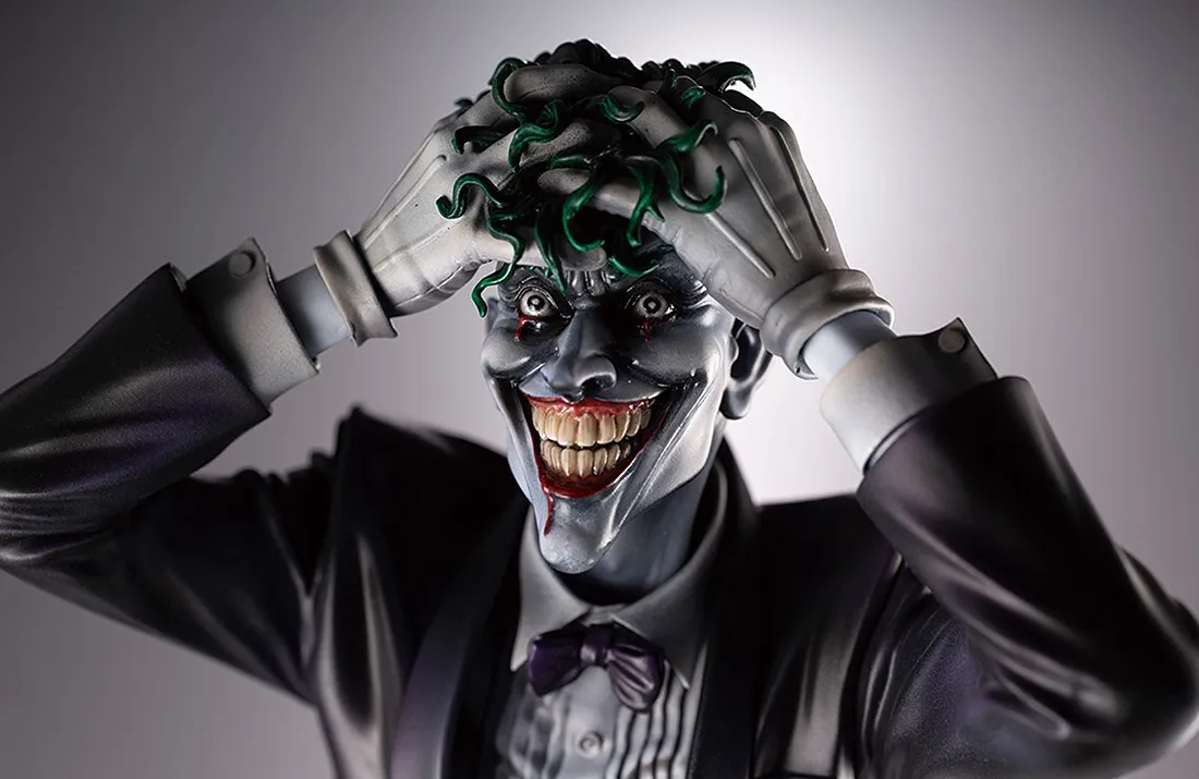 Kotobukiya ARTFX DC Universe Batman The Killing Joke The Joker One Bad Day Statue (black)