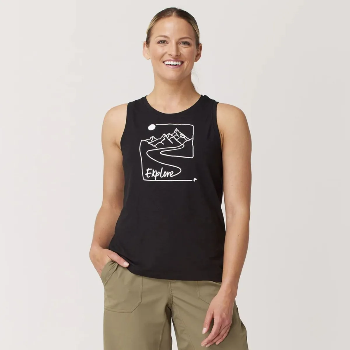 Krimson Klover Cora Sleeveless Graphic Top Womens