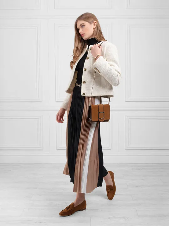 La Rochelle tan Loafers