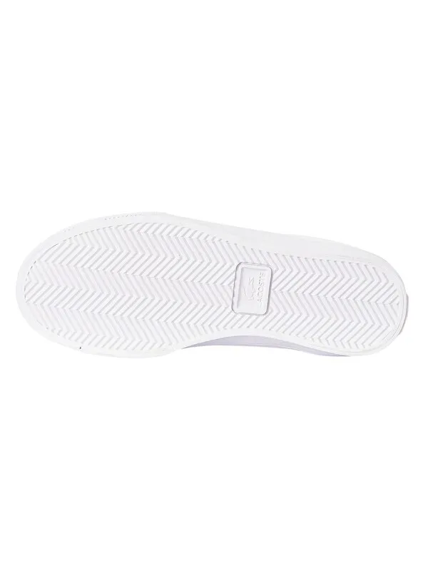 Lacoste Lerond Pro BL 23 1 CMA Leather Trainers - White/White