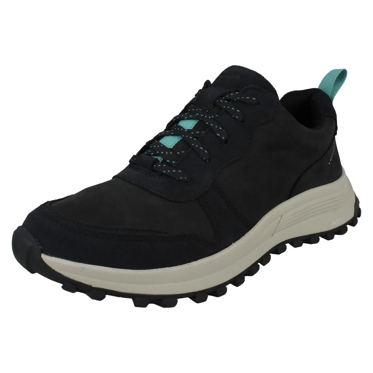 Ladies Clarks Lace Up Waterproof Trainers - ATL Trek Free WP
