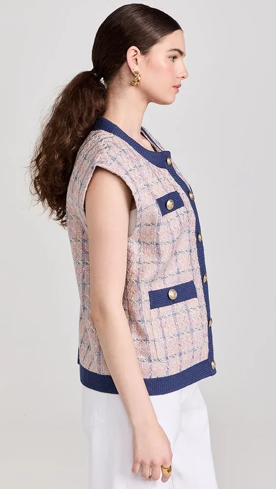 L'AGENCE   Laurel Oversized Vest 