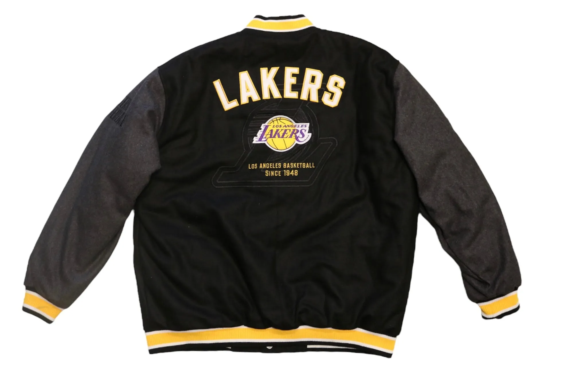 Lakers Wool Button Down Jacket