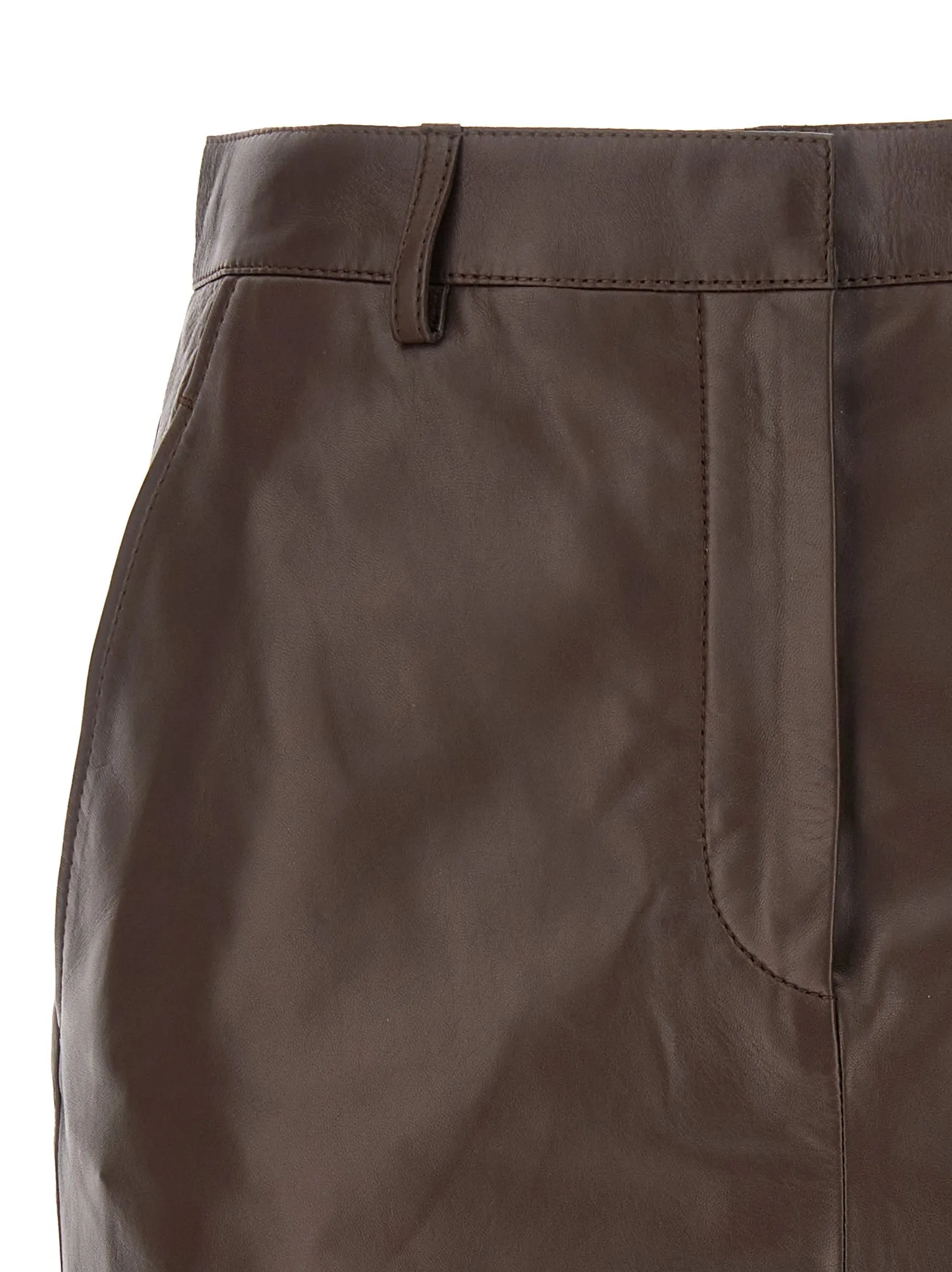 Lanvin    Lanvin Leather Skirt
