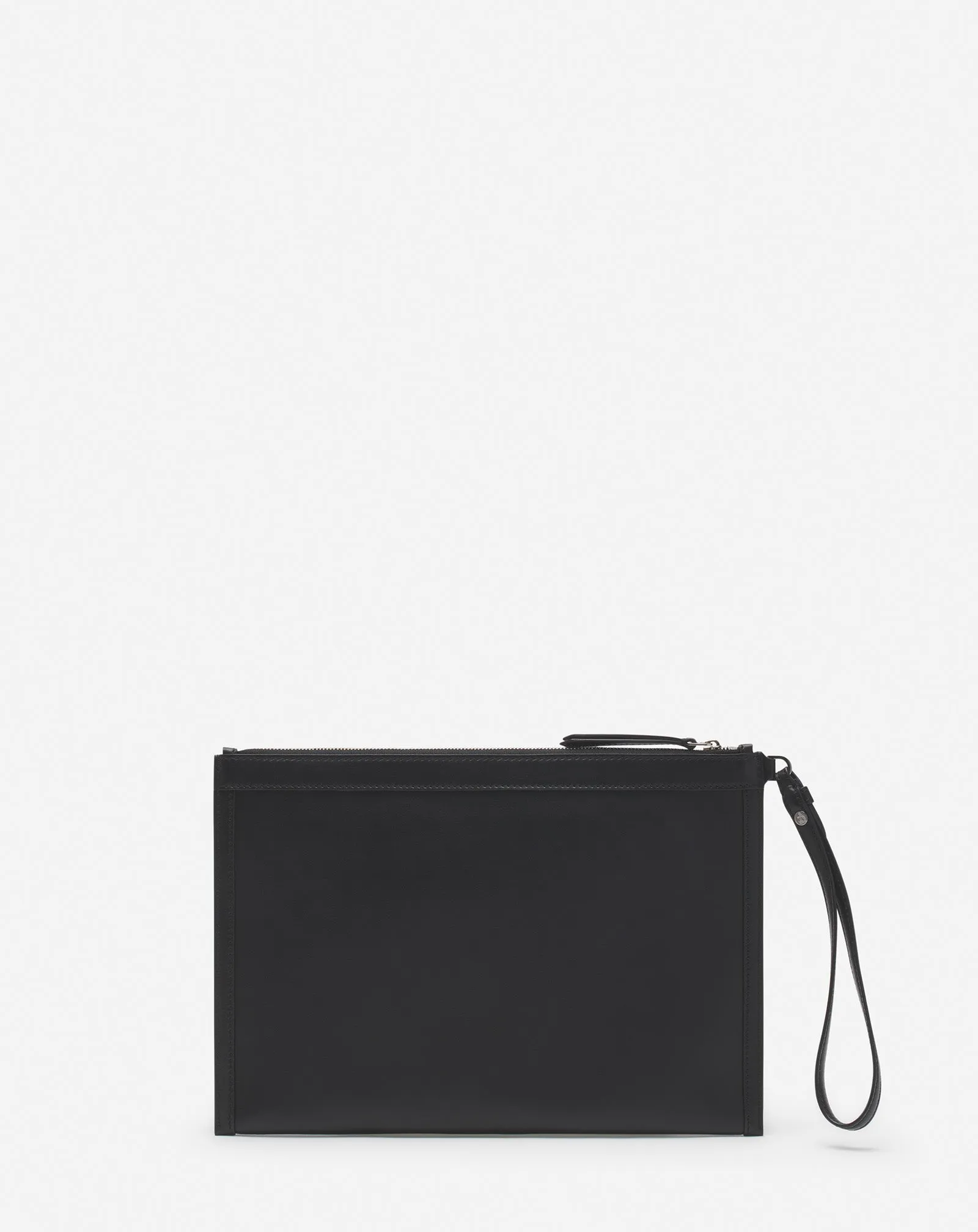 LANVIN X FUTURE LEATHER CLUTCH WITH PINS