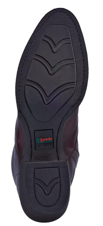 Laredo Black Cherry Zipper Western Boot