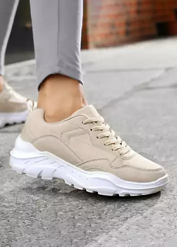 LASCANA Lace Up Trainers | Kaleidoscope