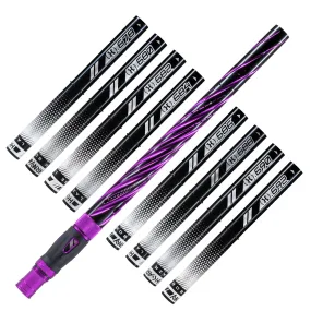LAZR Elite Orbit Barrel Kit - 15 Dust Purple/Black Inserts - Cocker Threads