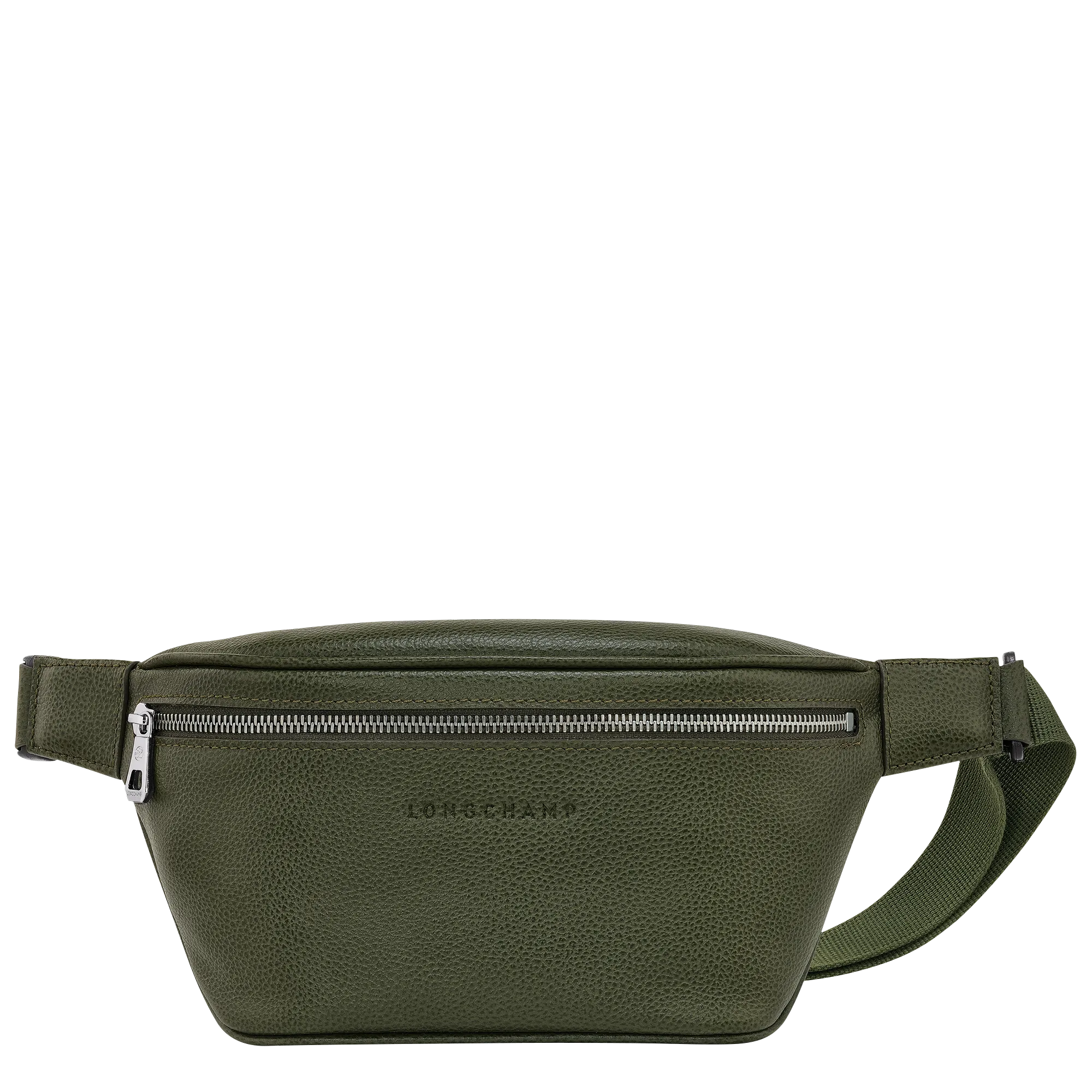 Le Foulonné M Belt bag Khaki - Leather