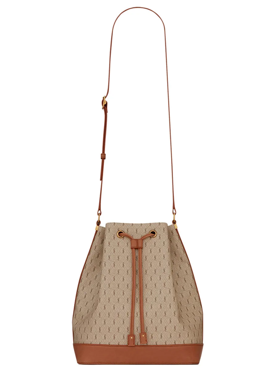 Le Monogramme Bucket Bag in Canvas and Leather