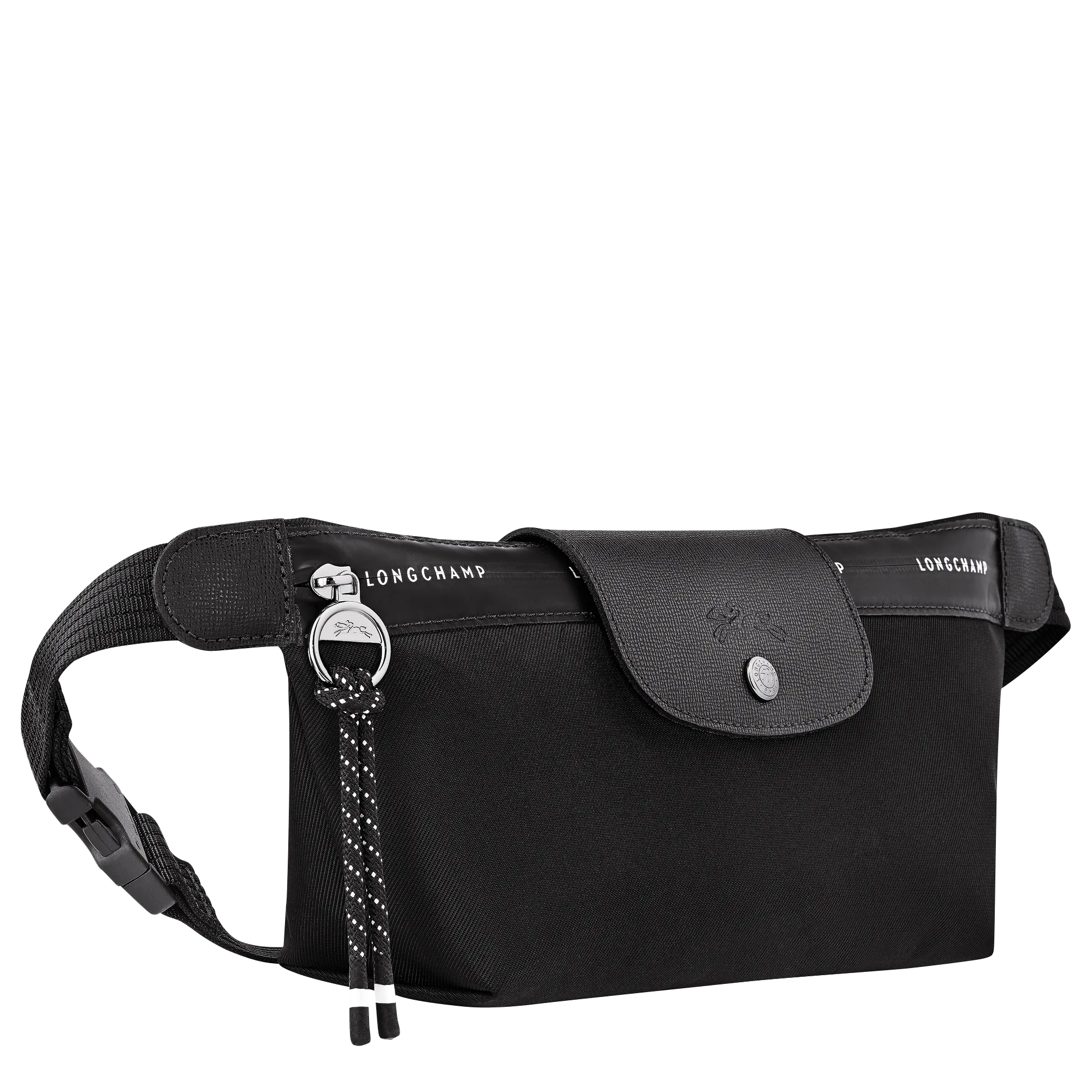 Le Pliage Energy M Belt bag Black - Canvas