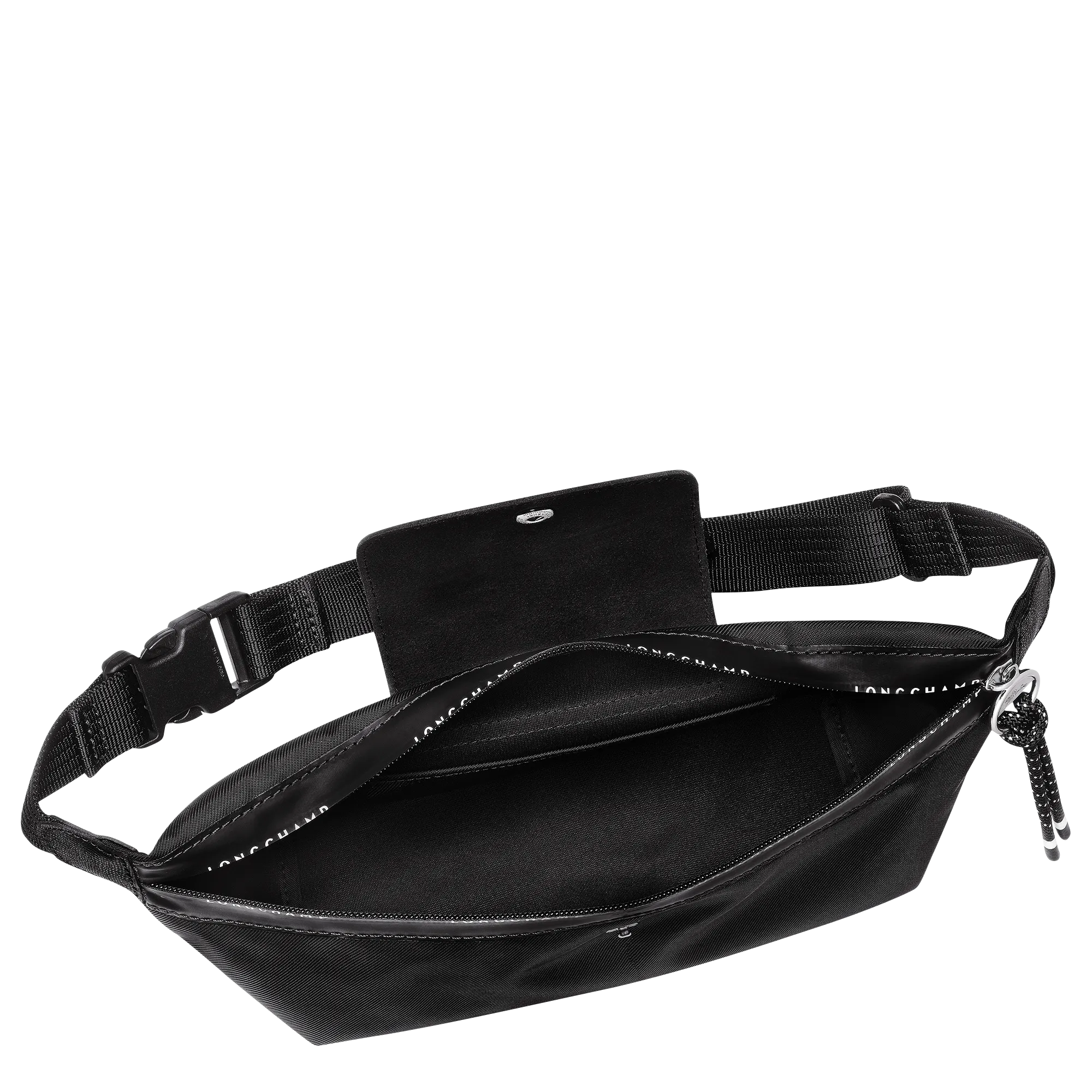 Le Pliage Energy M Belt bag Black - Canvas