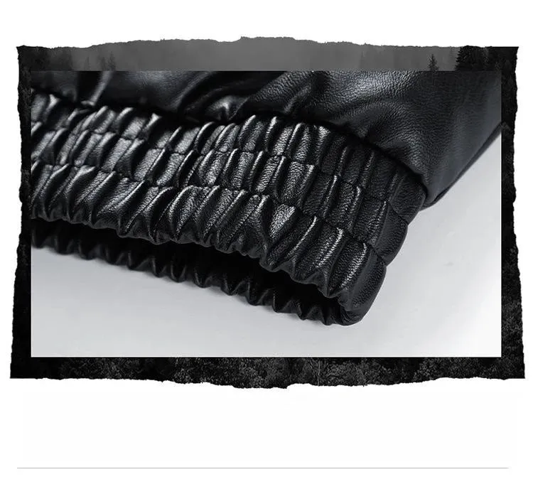 Leather Cafe Racer Jacket