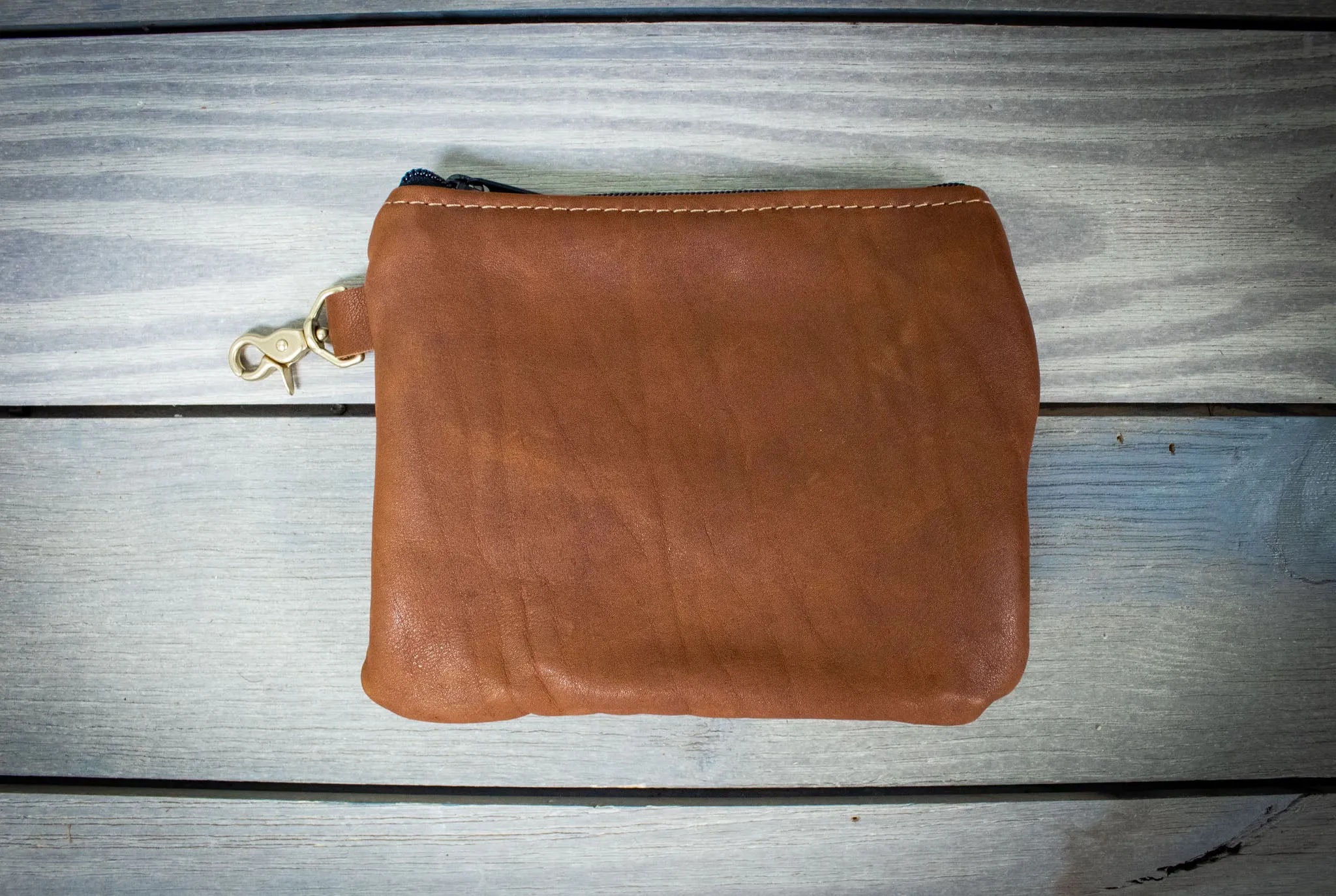 Leather Golf Tee Bag