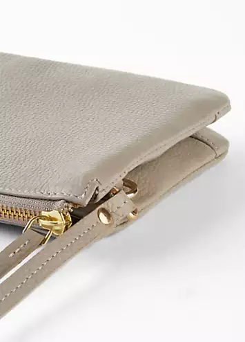 Leather Shoulder Bag by bonprix | Look Again