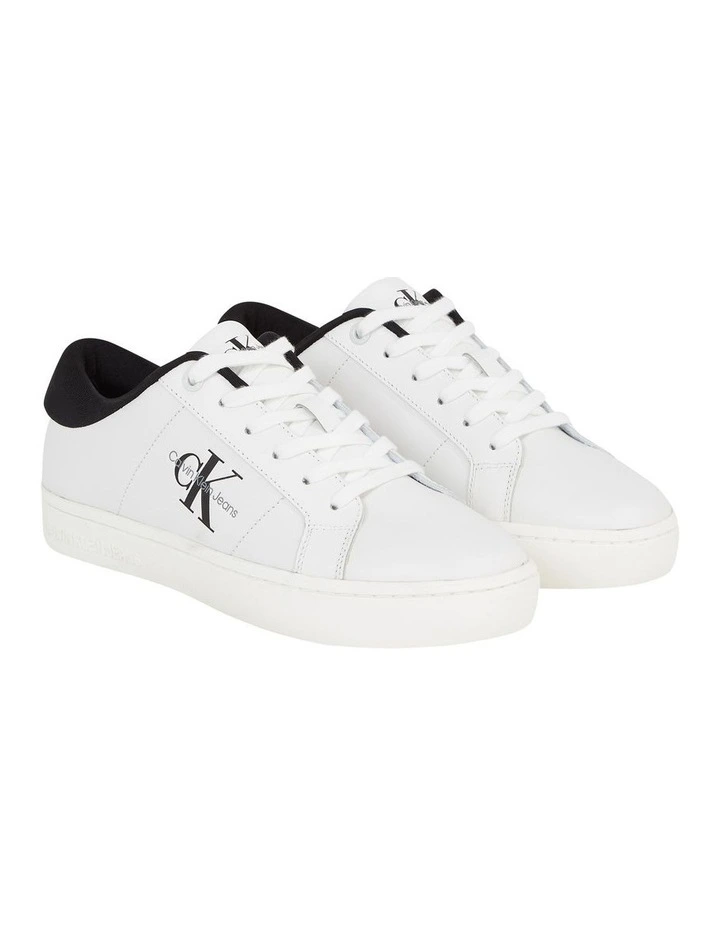 Leather Trainers in White