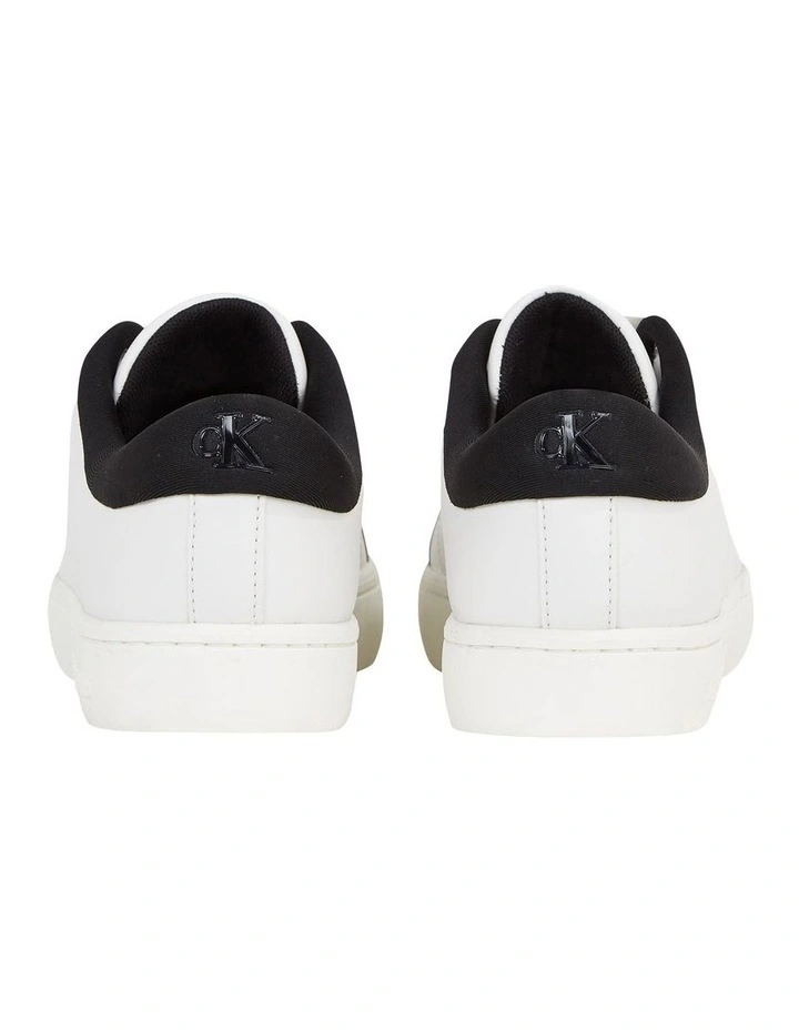Leather Trainers in White