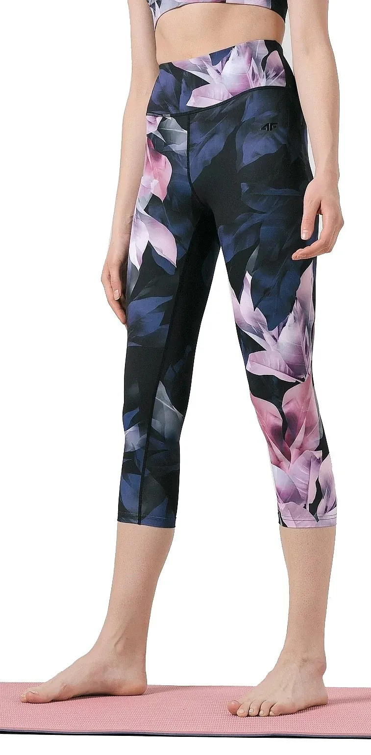 leggings 4F H4L22-SPDF016 - 92A/Multicolour - women´s