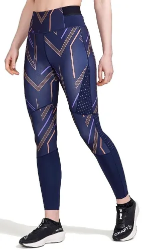 leggings Craft 1911913/Pro Hit Blocked - 396791/Blaze/Cliff - women´s