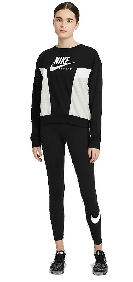 leggings Nike Sportswear Essential Tight - Black/White - women´s