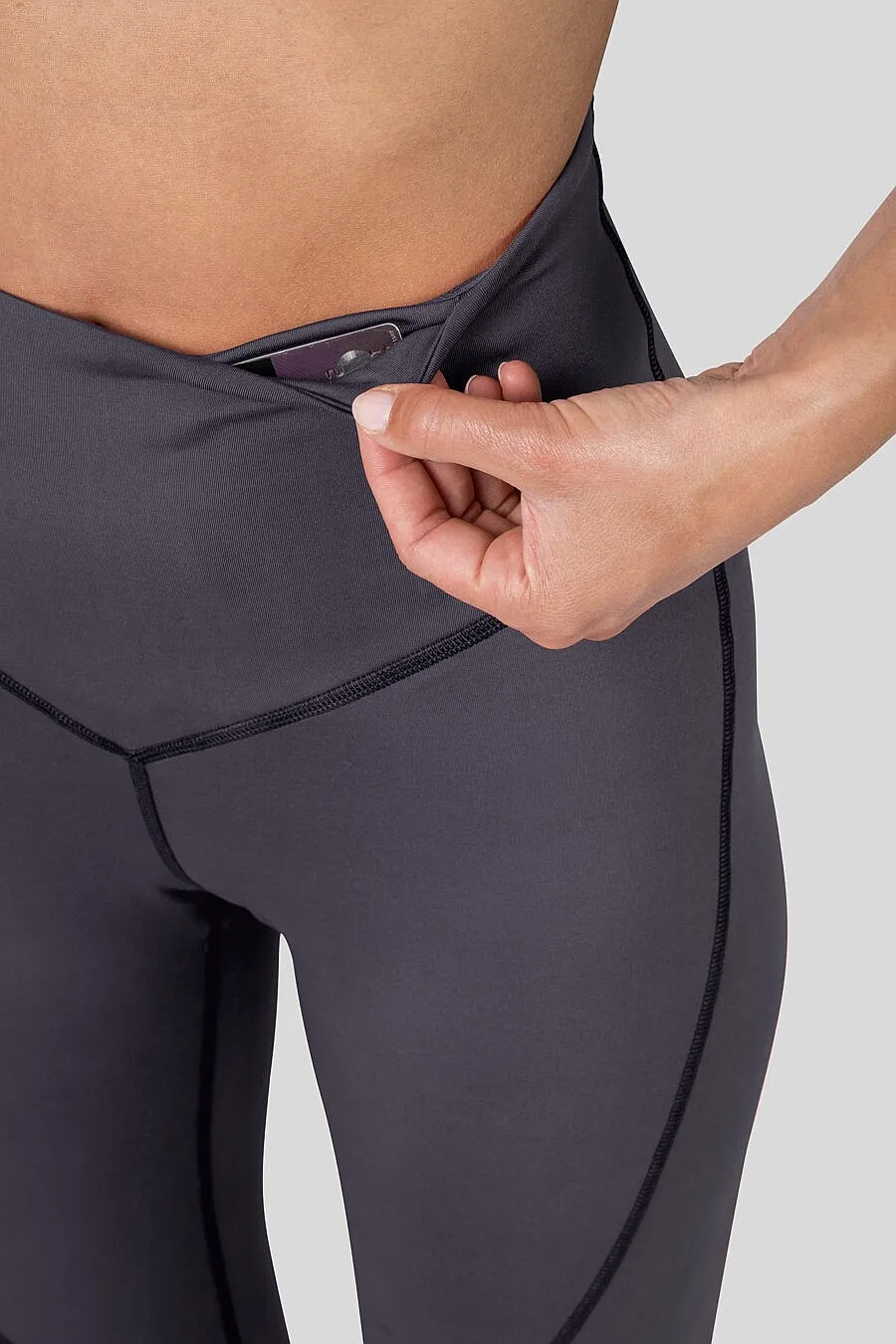 leggings Rafiki Tranquillo - Magnet - women´s
