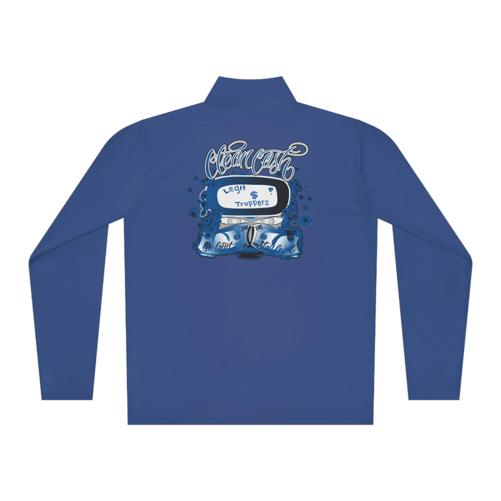 Legit Trappers Unisex Quarter-Zip Pullover