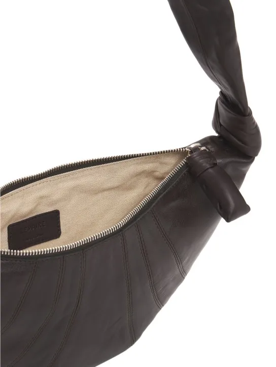 Lemaire   Small Croissant soft nappa shoulder bag 