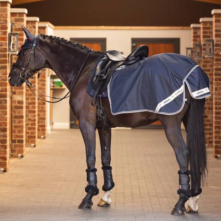 LeMieux Arika Waterproof Quarter Sheet Navy
