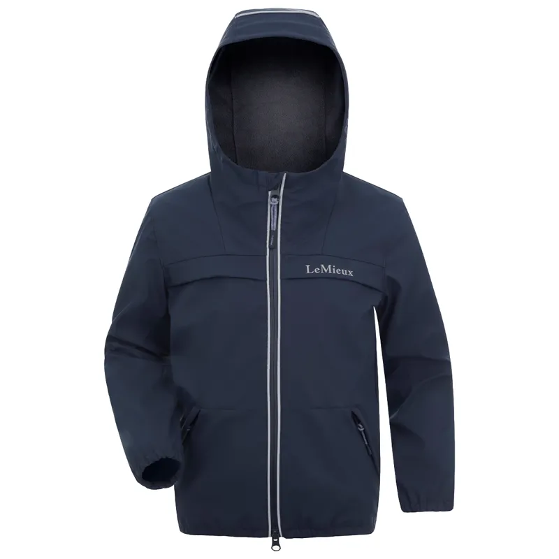LeMieux Young Rider Taylor Junior Waterproof Jacket - Navy