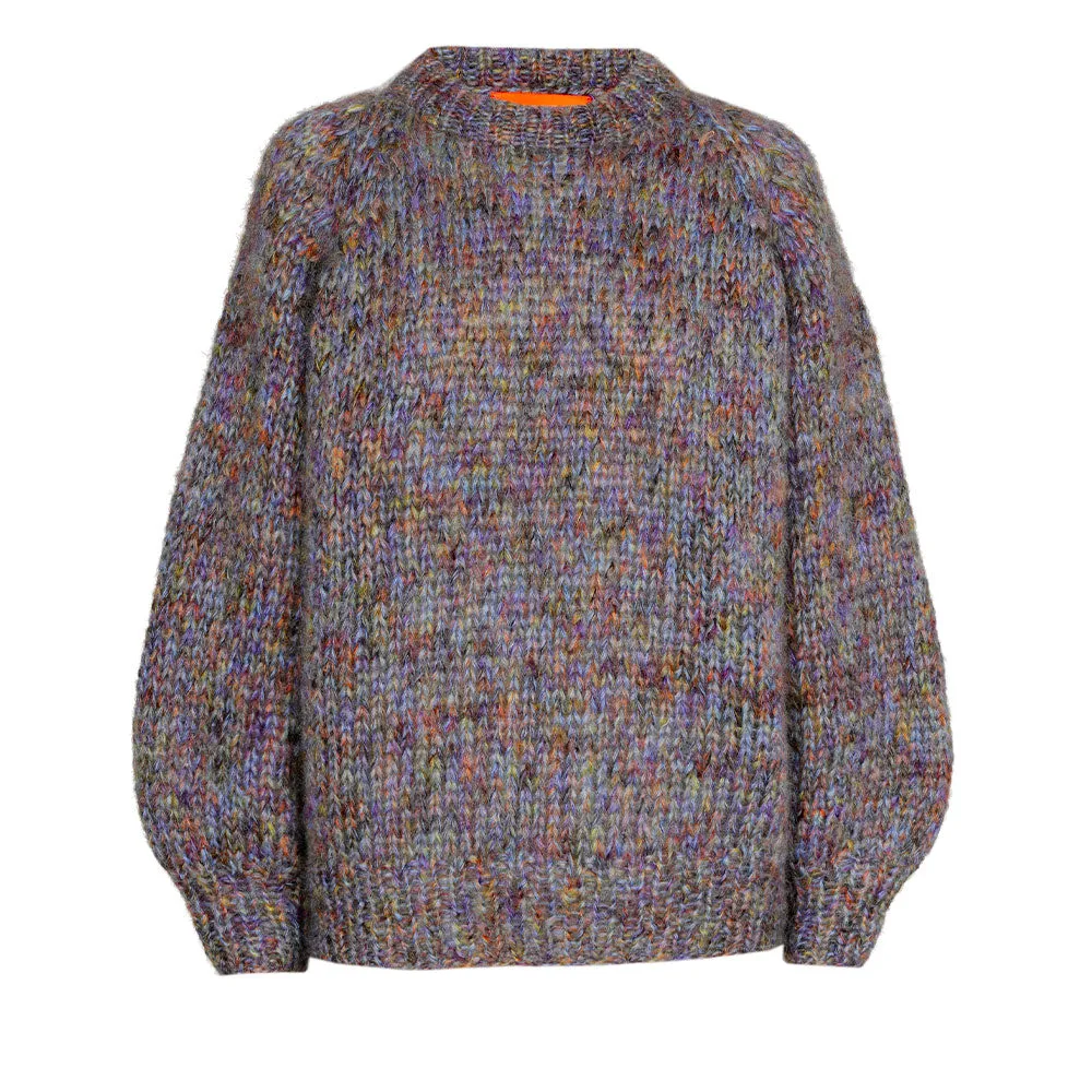    Les Tricots D'o - Round Neck Neck Pullover - Blue