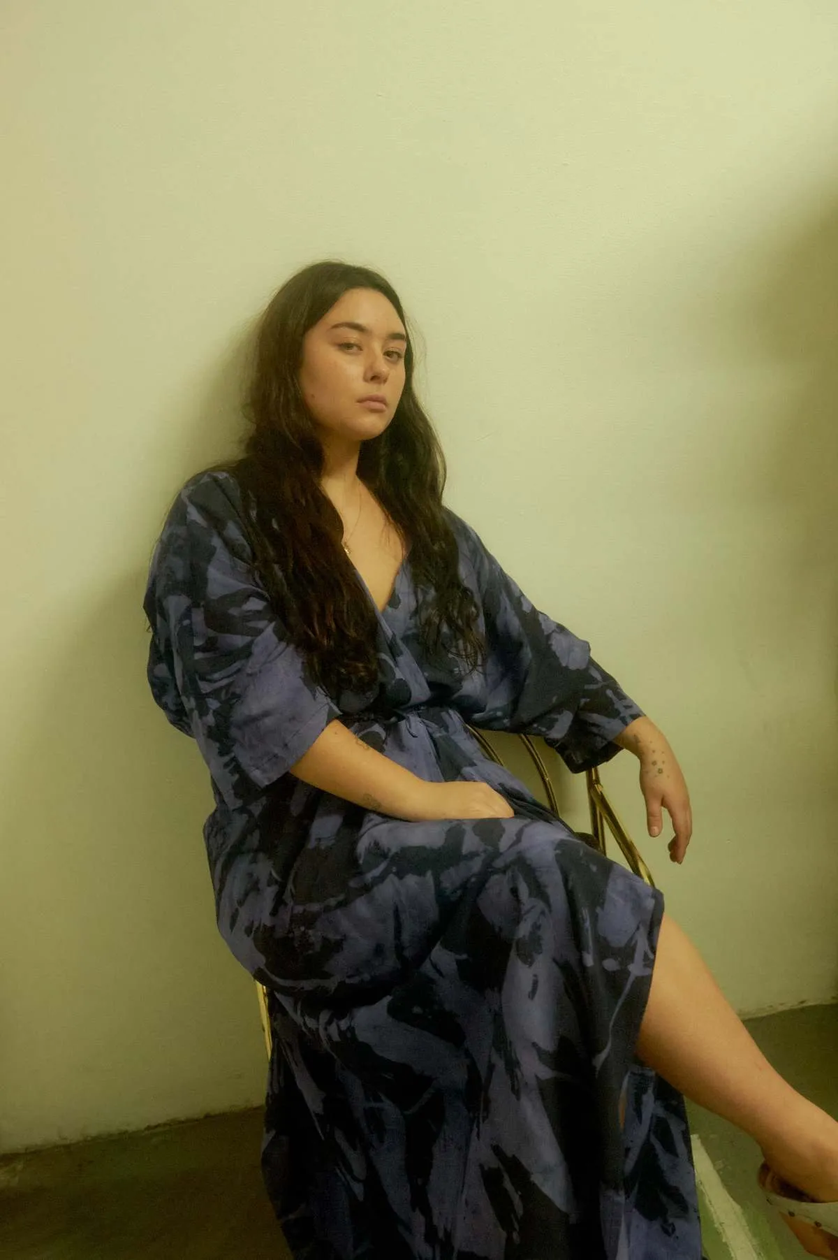 Letsa Wrap Dress - Rorschach
