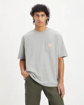 Levi's® Workwear Tee - Mid Tone Grey Heather