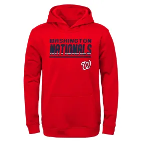 Lids Youth Red Washington Nationals Headliner Performance Pullover Hoodie