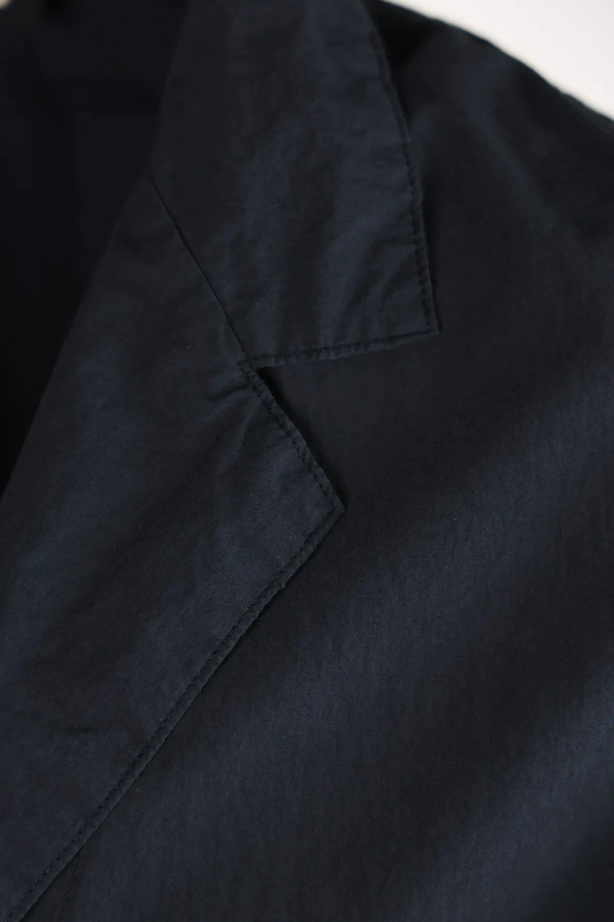 Light Simple Work Jacket - Sumi Black