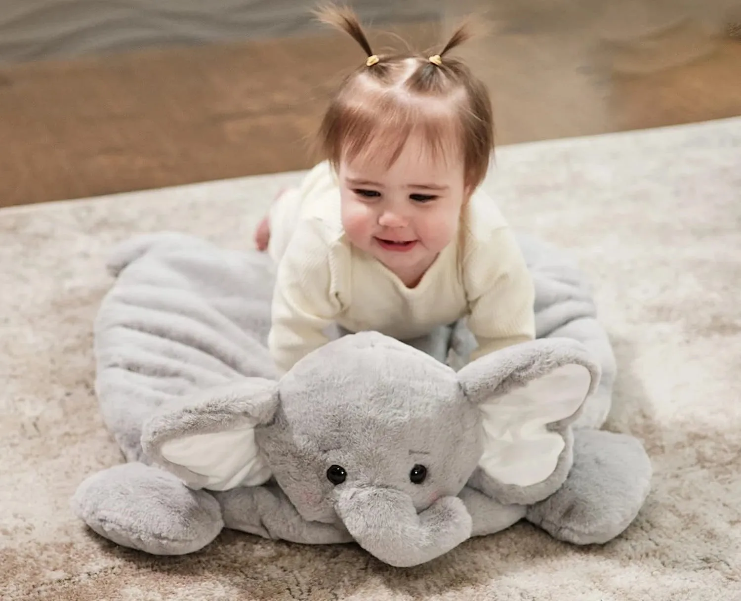 Lil' Spout Elephant Belly Blanket
