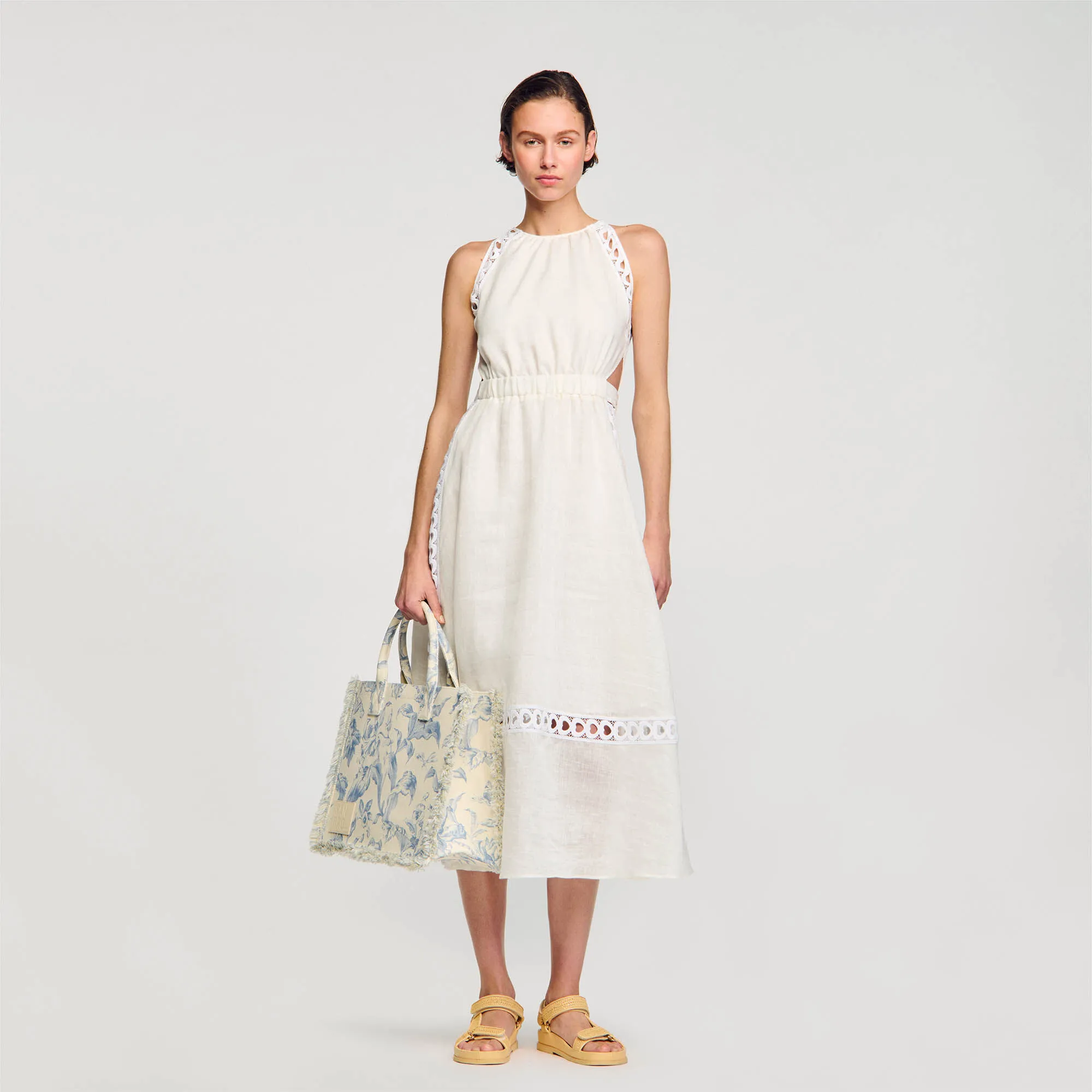 Linen Maxi Dress